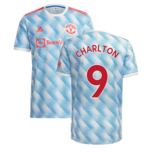 Man Utd 2021-2022 Away Shirt (Kids) (CHARLTON 9)