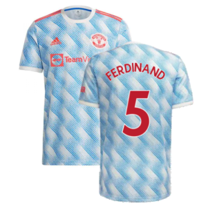 Man Utd 2021-2022 Away Shirt (Kids) (FERDINAND 5)