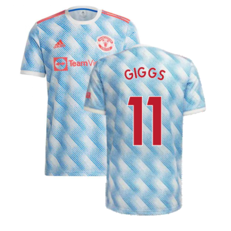 Man Utd 2021-2022 Away Shirt (Kids) (GIGGS 11)