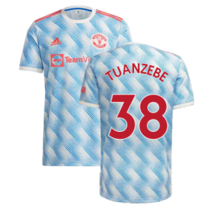 Man Utd 2021-2022 Away Shirt (Kids) (TUANZEBE 38)