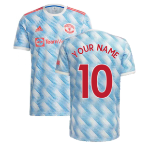 Man Utd 2021-2022 Away Shirt (Kids) (Your Name)