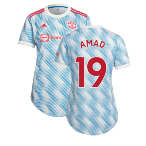 Man Utd 2021-2022 Away Shirt (Ladies) (AMAD 19)