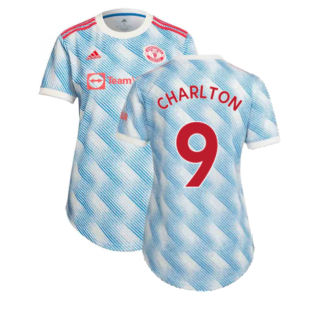 Man Utd 2021-2022 Away Shirt (Ladies) (CHARLTON 9)