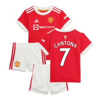 Man Utd 2021-2022 Home Baby Kit (CANTONA 7)
