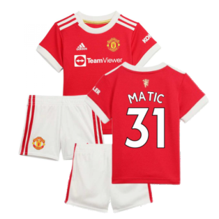 Man Utd 2021-2022 Home Baby Kit (MATIC 31)