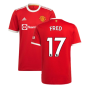 Man Utd 2021-2022 Home Shirt (FRED 17)