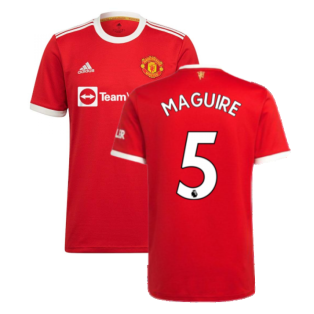 Man Utd 2021-2022 Home Shirt (MAGUIRE 5)
