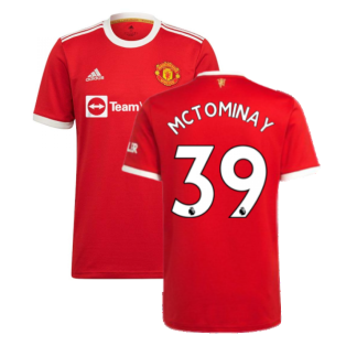 Man Utd 2021-2022 Home Shirt (McTOMINAY 39)