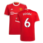 Man Utd 2021-2022 Home Shirt (POGBA 6)