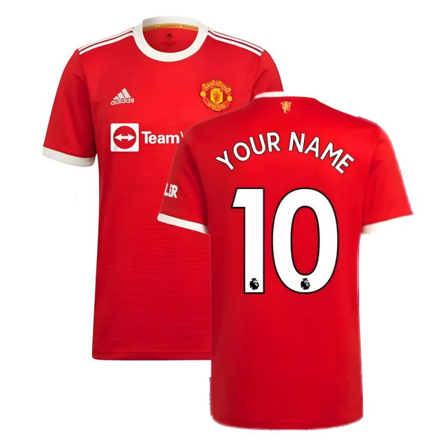 Man Utd 2021-2022 Home Shirt (Your Name)