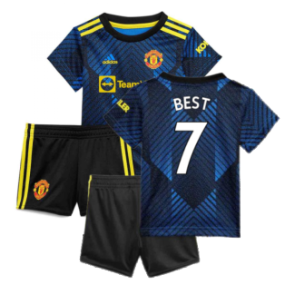 Man Utd 2021-2022 Third Baby Kit (Blue) (BEST 7)