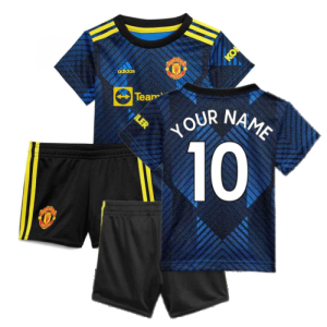 Man Utd 2021-2022 Third Baby Kit (Blue)