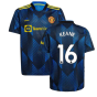 Man Utd 2021-2022 Third Shirt (Kids) (KEANE 16)