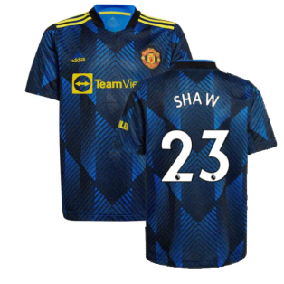 Man Utd 2021-2022 Third Shirt (Kids) (SHAW 23)