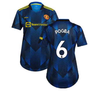 Man Utd 2021-2022 Third Shirt (Ladies) (POGBA 6)