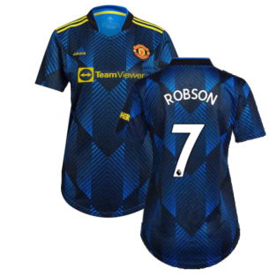 Man Utd 2021-2022 Third Shirt (Ladies) (ROBSON 7)