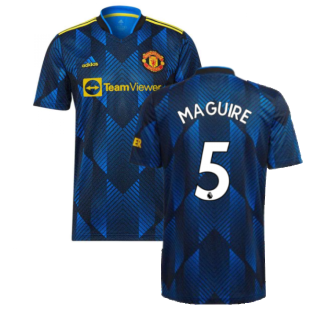 Man Utd 2021-2022 Third Shirt (MAGUIRE 5)