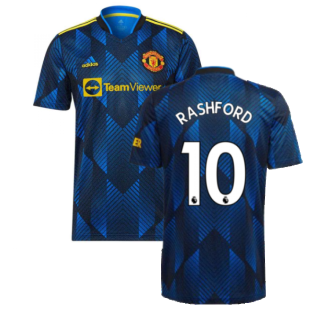 Man Utd 2021-2022 Third Shirt (RASHFORD 10)