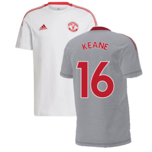 Man Utd 2021-2022 Training Tee (Grey) (KEANE 16)