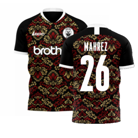 Manchester Blues 2023-2024 Away Concept Football Kit (Libero) (MAHREZ 26)