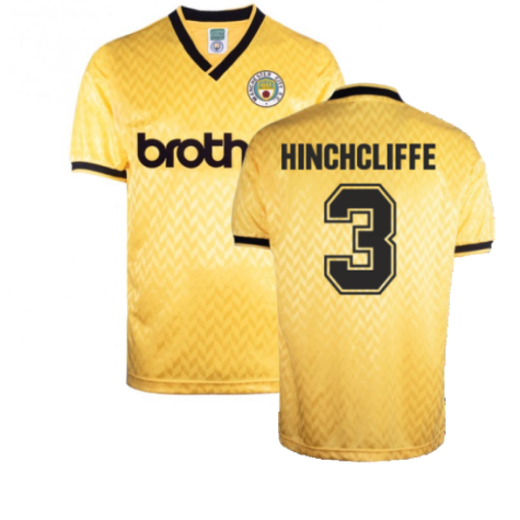 Manchester City 1989 Third Retro Shirt (Hinchcliffe 3)