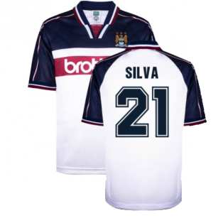 Manchester City 1998 Away Shirt (SILVA 21)
