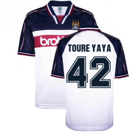 Manchester City 1998 Away Shirt (TOURE YAYA 42)