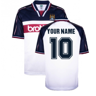Manchester City 1998 Away Shirt (Your Name)
