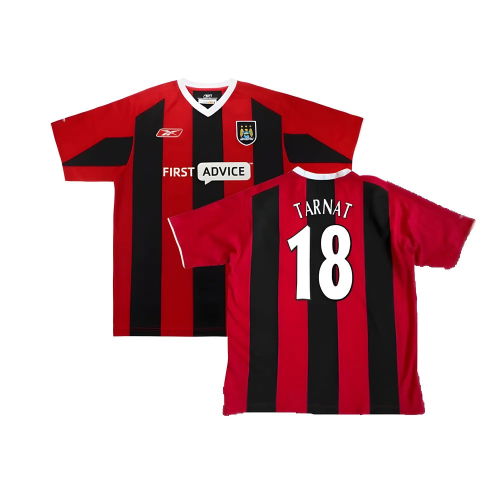 Manchester City 2003-04 Away Shirt ((Very Good) XL) (Tarnat 18)