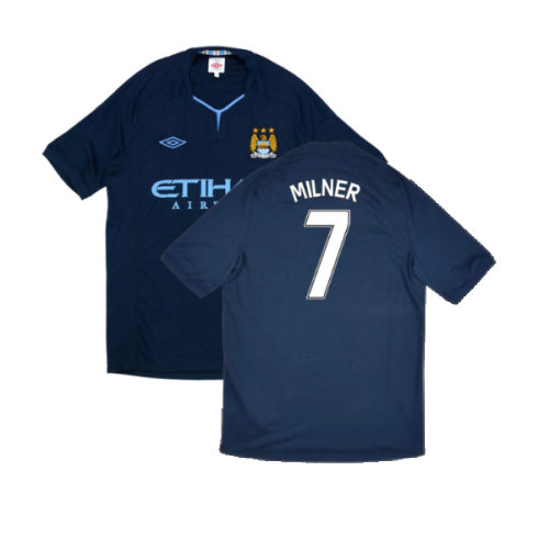 Manchester City 2010-11 Away Shirt ((Very Good) XL) (Milner 7)