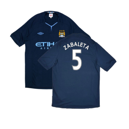 Manchester City 2010-11 Away Shirt ((Very Good) XL) (Zabaleta 5)