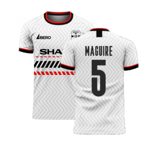 Manchester Red 2020-2021 Away Concept Football Kit (Libero) (MAGUIRE 5)