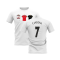 Manchester United 1998-1999 Retro Shirt T-shirt (White) (Cantona 7)