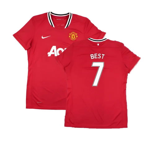 Manchester United 2011-12 Home Shirt (Women\'s) ((Very Good) M) (BEST 7)