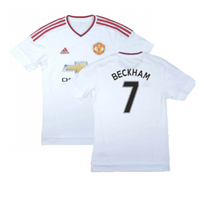 Manchester United 2015-16 Away Shirt (Excellent) (Beckham 7)