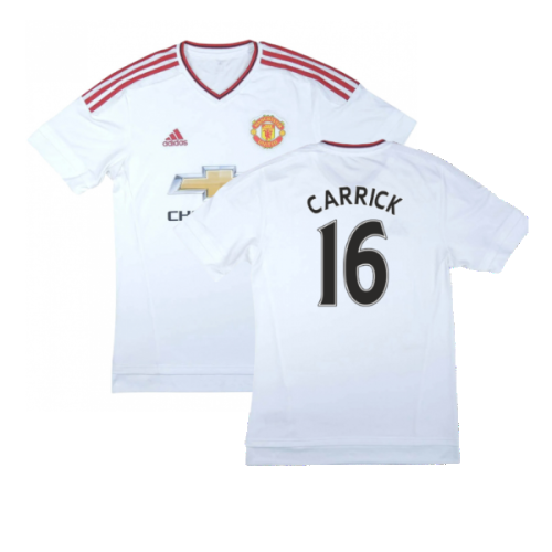 Manchester United 2015-16 Away Shirt (Excellent) (Carrick 16)