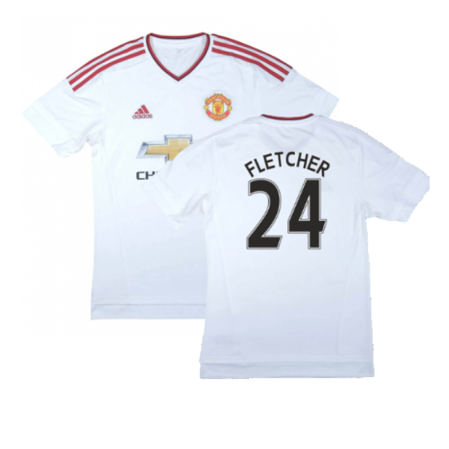 Manchester United 2015-16 Away Shirt (Excellent) (Fletcher 24)