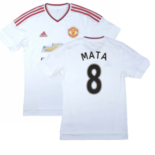 Manchester United 2015-16 Away Shirt ((Excellent) M) (Mata 8)