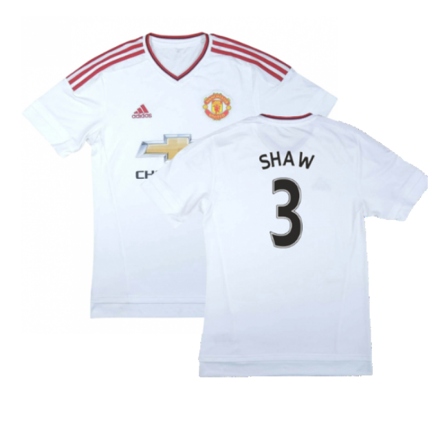 Manchester United 2015-16 Away Shirt (Excellent) (Shaw 3)