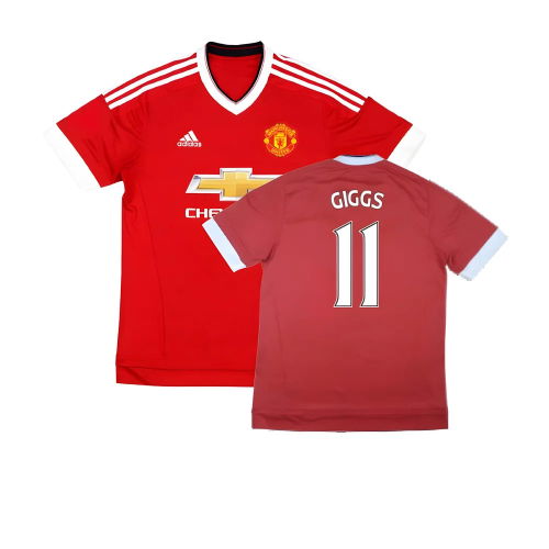 Manchester United 2015-16 Home Shirt (Excellent) (Giggs 11)