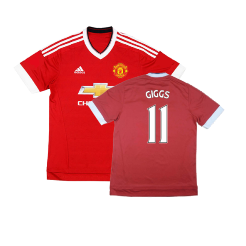 Manchester United 2015-16 Home Shirt (Excellent) (Giggs 11)