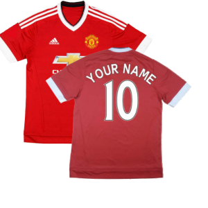 Manchester United 2015-16 Home Shirt ((Good) S)