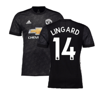 Manchester United 2017-18 Adizero Away Shirt ((Mint) S) (Lingard 14)