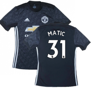 Manchester United 2017-18 Away Shirt ((Very Good) L) (Matic 31)