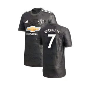Manchester United 2020-21 Away Shirt ((Excellent) L) (BECKHAM 7)