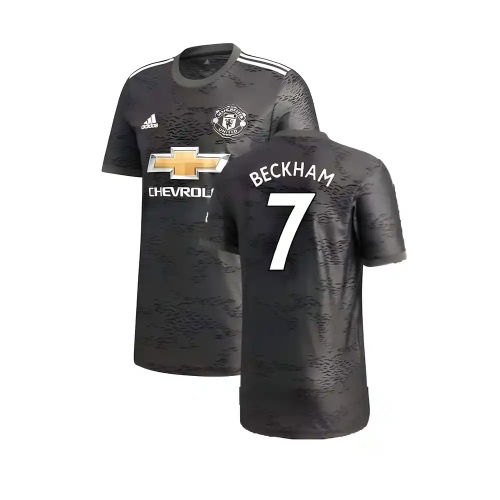Manchester United 2020-21 Away Shirt ((Excellent) L) (BECKHAM 7)