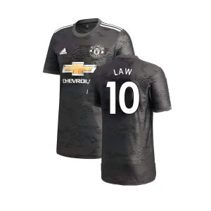 Manchester United 2020-21 Away Shirt ((Excellent) L) (LAW 10)