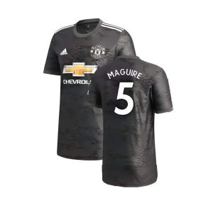 Manchester United 2020-21 Away Shirt ((Excellent) L) (MAGUIRE 5)