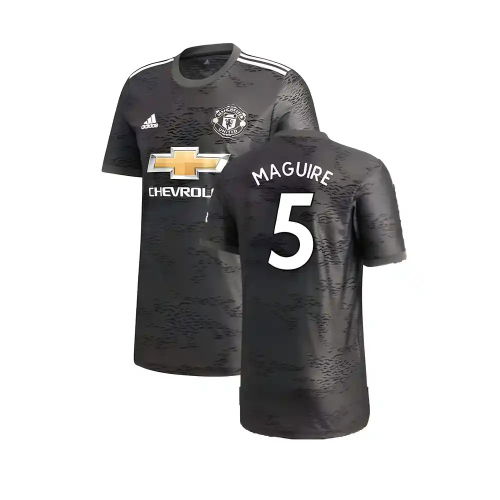 Manchester United 2020-21 Away Shirt ((Excellent) L) (MAGUIRE 5)