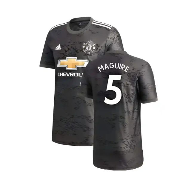 Manchester United 2020-21 Away Shirt ((Excellent) L) (MAGUIRE 5)